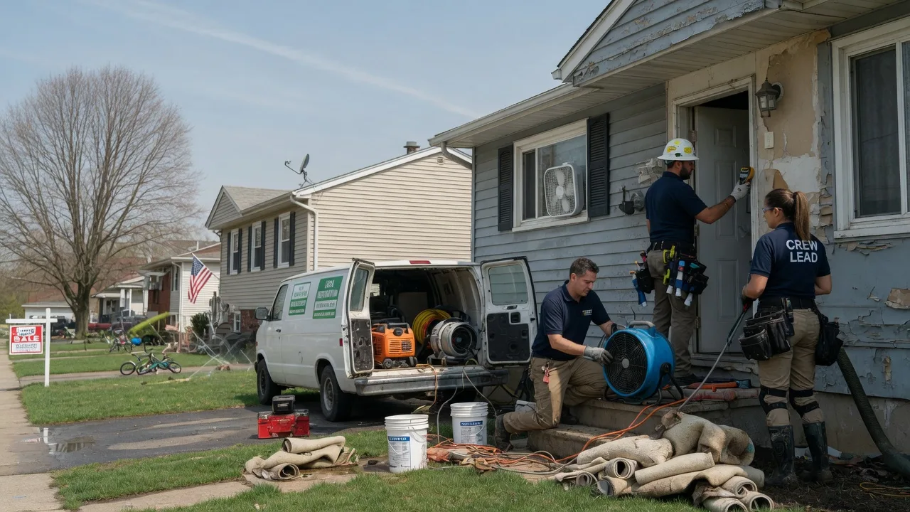 Flood Cleanup in Paloma, IL near me